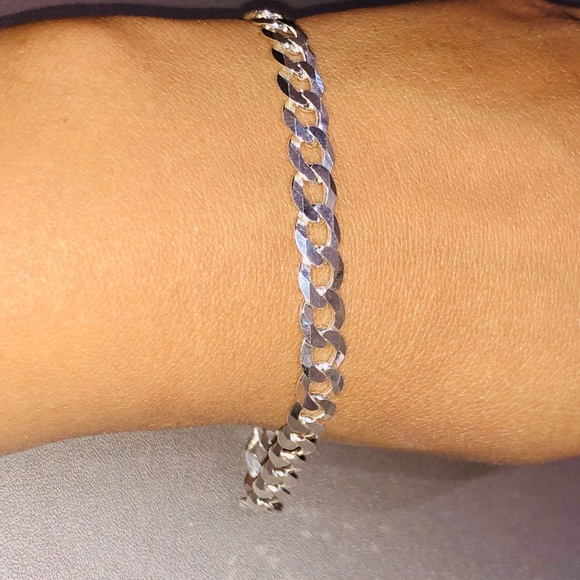 Solid not plated Cuban link chain & bracelet huge Black Friday sale! Best gift! - Picture 7 of 11